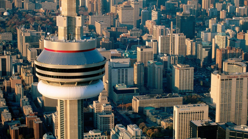 Observatório da CN Tower em Toronto