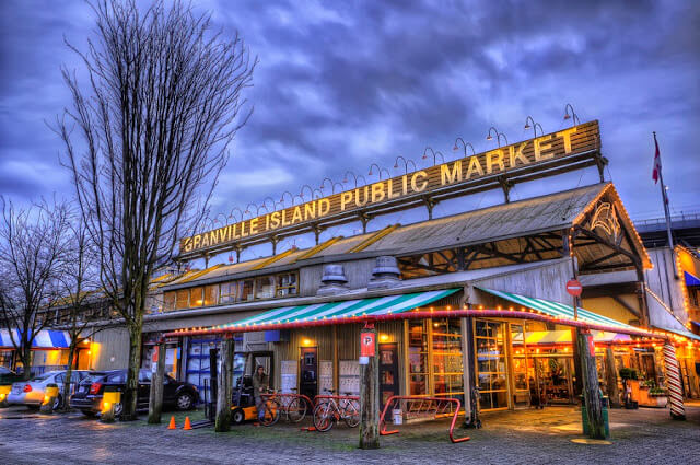 Public Market em Grandville Island Vancouver