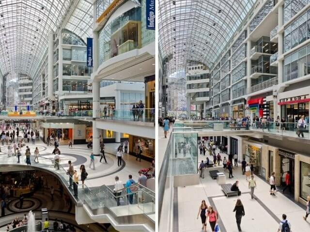 Shopping Toronto Eaton Centre