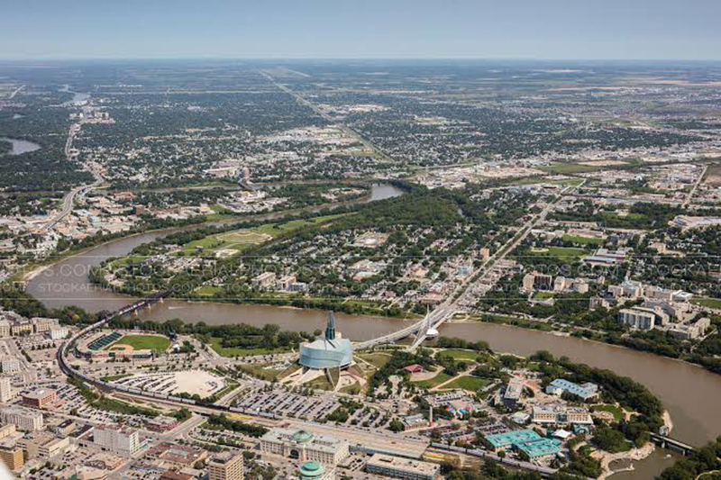 Região de St. Boniface em Winnipeg