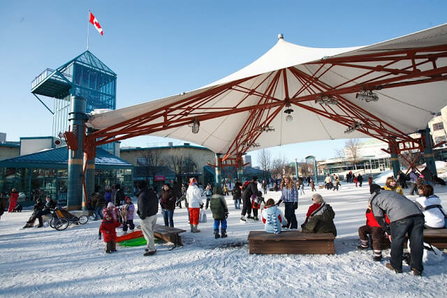 Estação de patinação e esqui em Winnipeg
