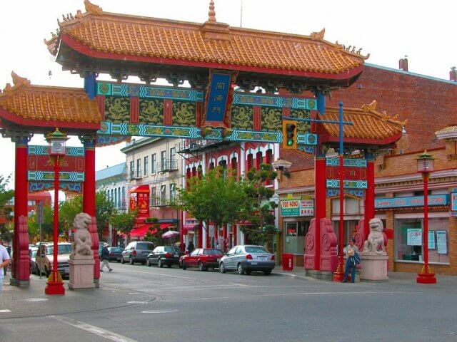 Chinatown em Victoria