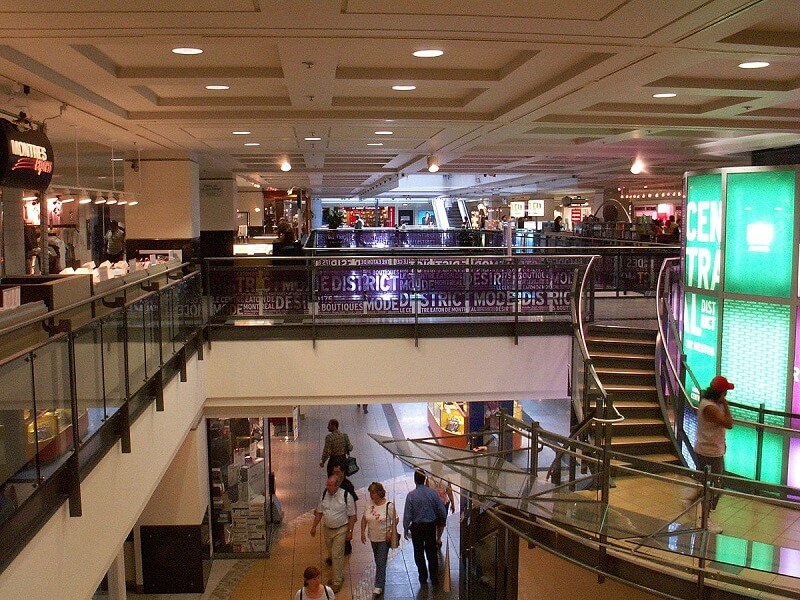 Shopping em Victoria no Canadá