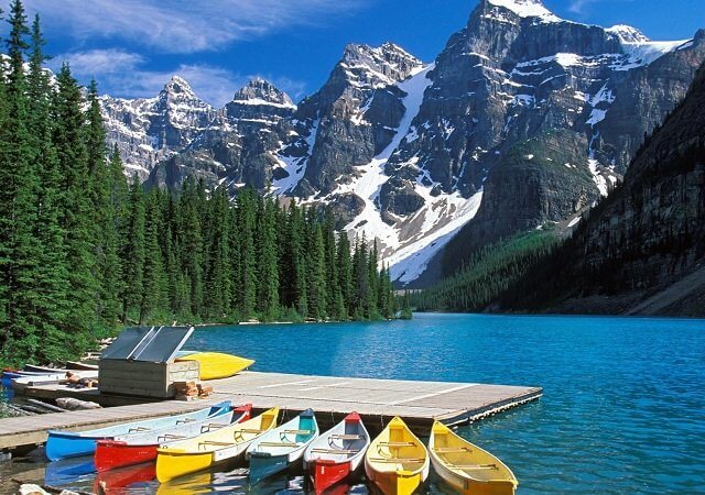 Excursão de canoa em Banff