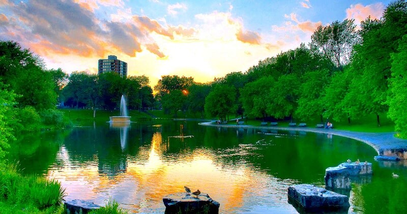 Fontaine Park em Montreal
