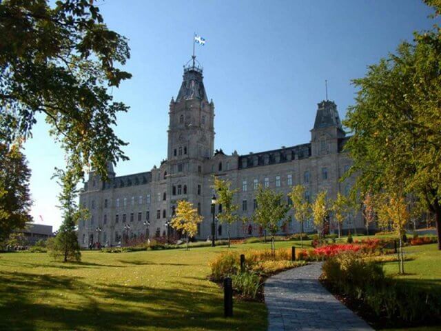 Hôtel du Parlement em Quebec City