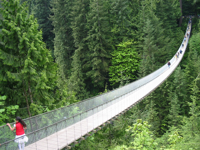Ponte Capilano Suspension Bridge em Vancouver