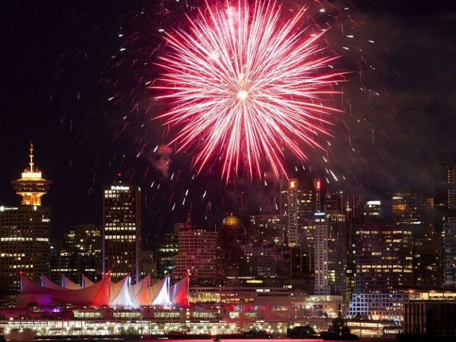 Ano Novo em Vancouver