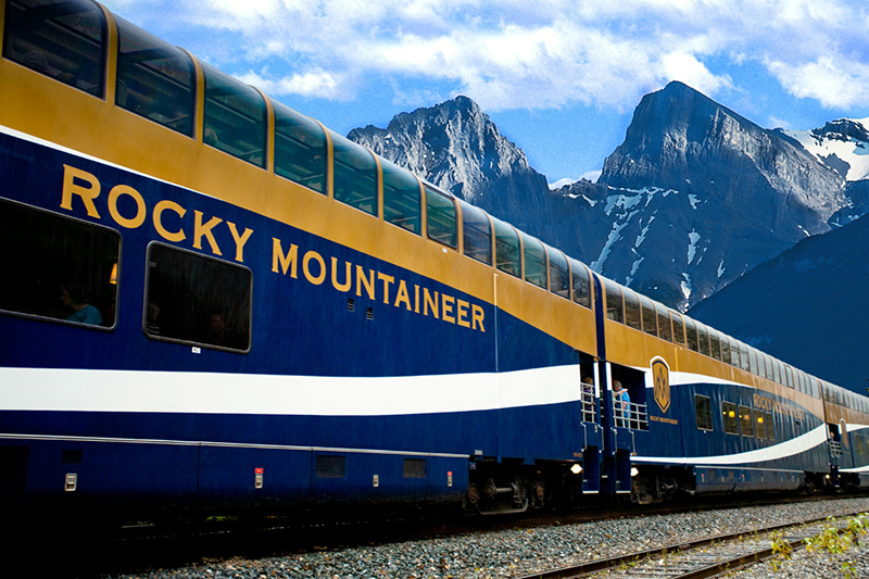 Companhia Rocky Mountaineer no Canadá