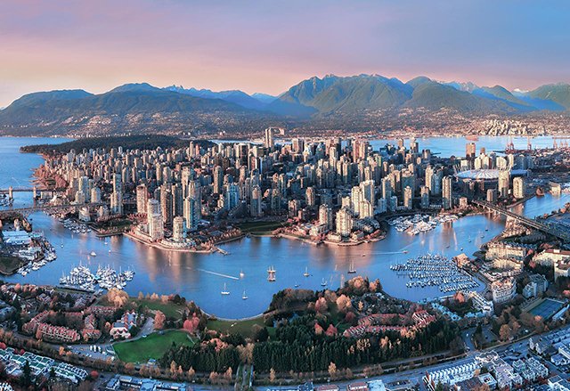 Pontos turísticos em Vancouver