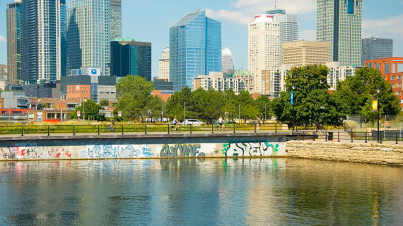 Canal Lachine em Montreal
