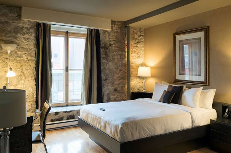 Quarto Hotel Port-Royal em Quebec
