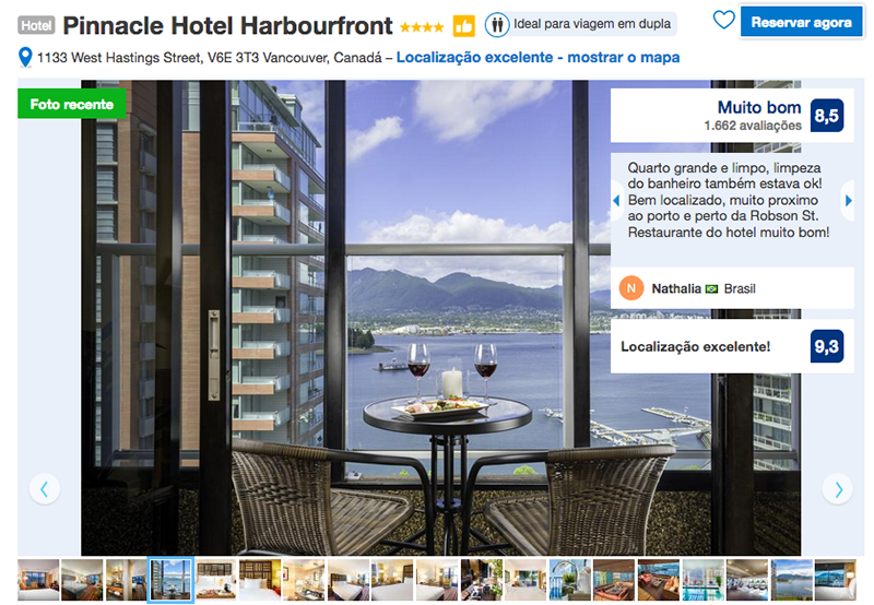 Reservas Pinnacle Hotel Harbourfront em Vancouver