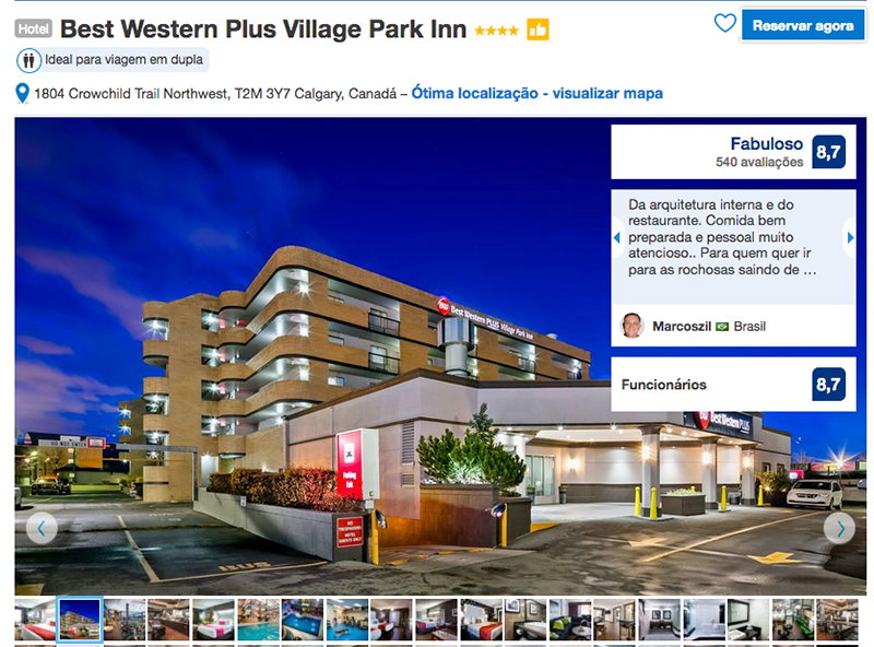 Hotel Best Western Plus Village Park Inn em Calgary