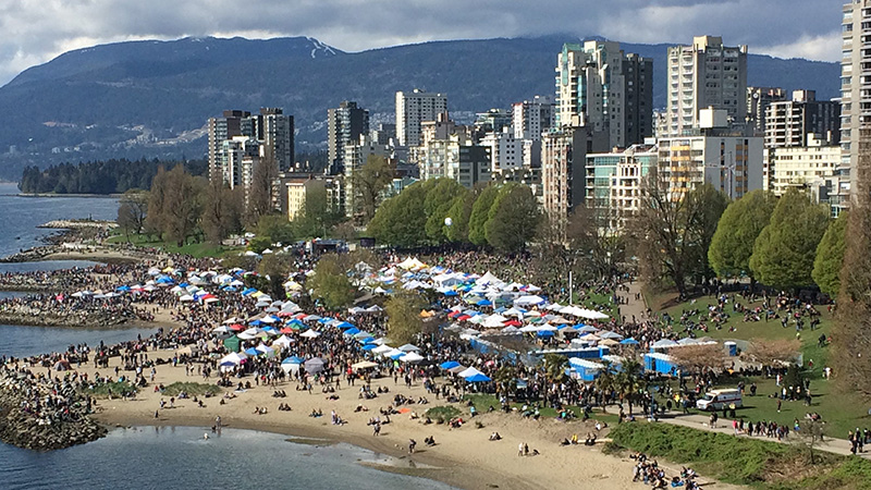 Eventos na Sunset Beach em Vancouver