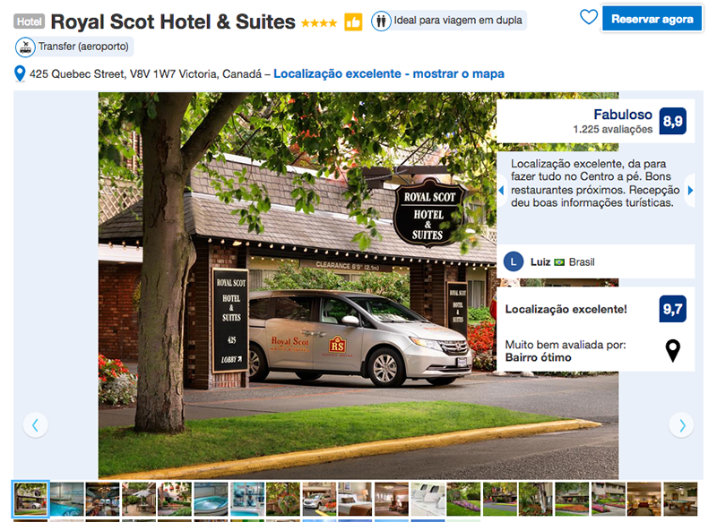 Hotel Royal Scot em Victoria