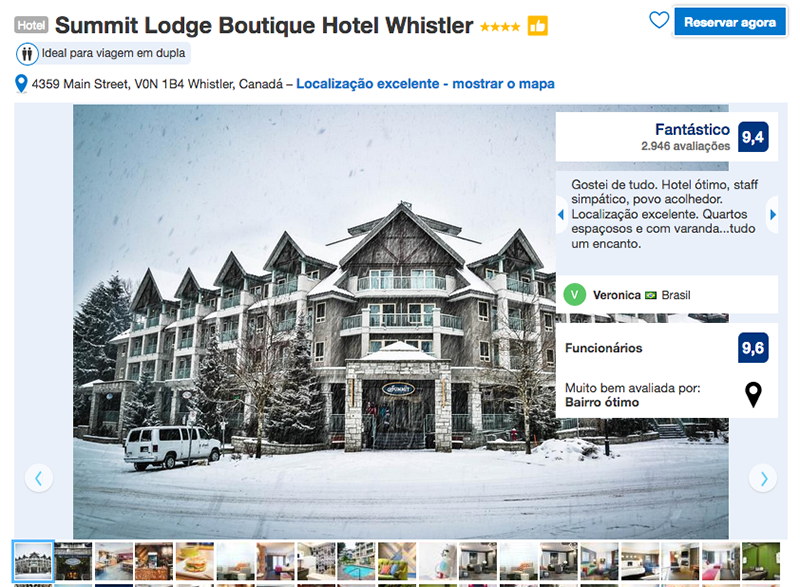 Reservas Hotel Summit Lodge em Whistler