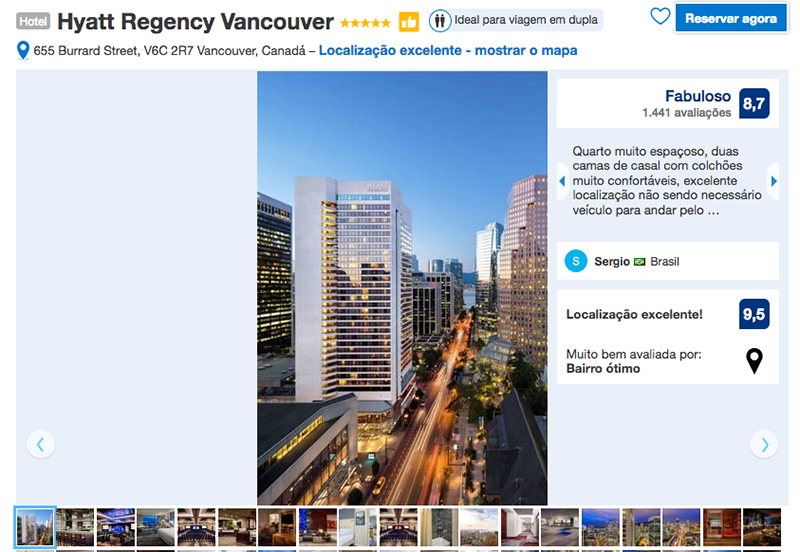 Hotel Hyatt Regency Vancouver