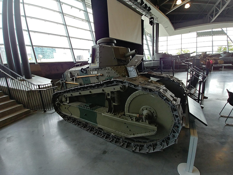 Tanques do Museu da Guerra do Canadá em Ottawa