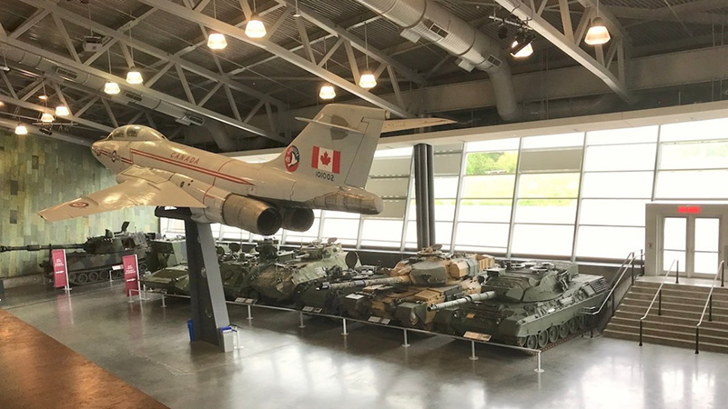 Acervo do Museu da Guerra do Canadá em Ottawa