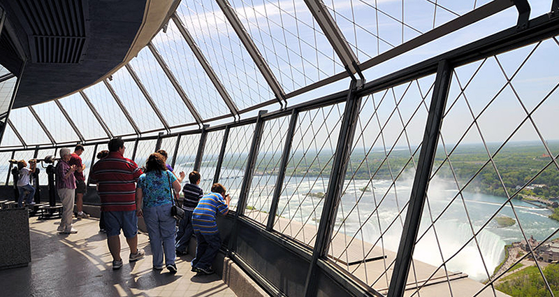 Observatório da Skylon Tower em Niagara Falls