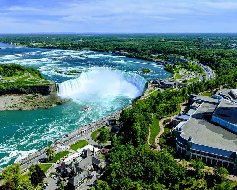 Vista da Skylon Tower em Niagara Falls