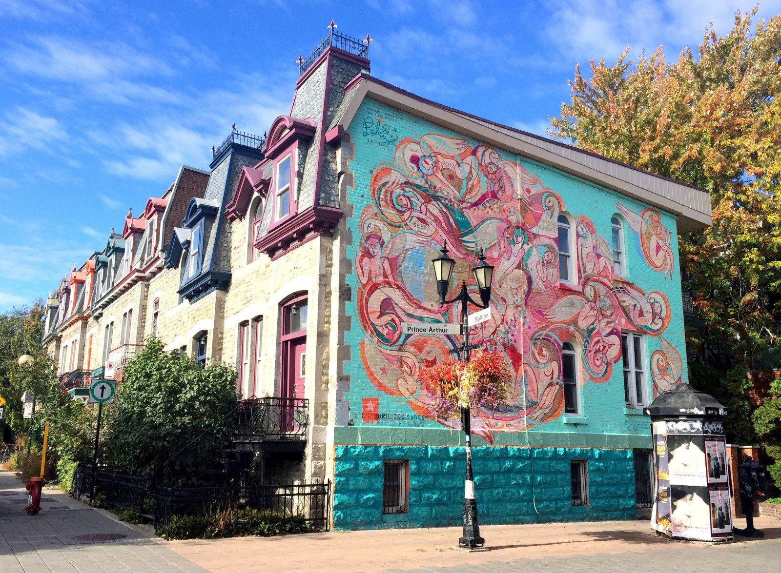 Murais com Arte de rua em Montreal