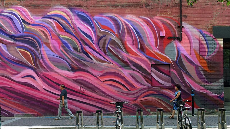 Excursão de arte de rua em Montreal