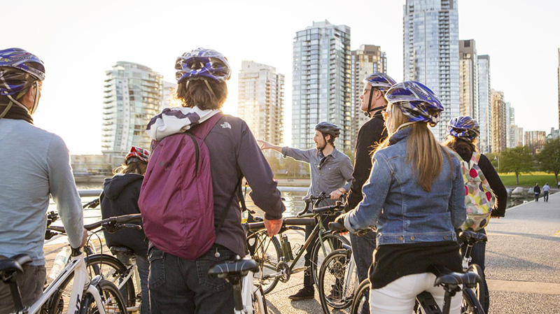 Excursão de bicicleta em Vancouver