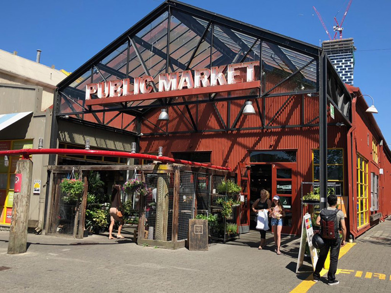 Mercado de Granville Island em Vancouver