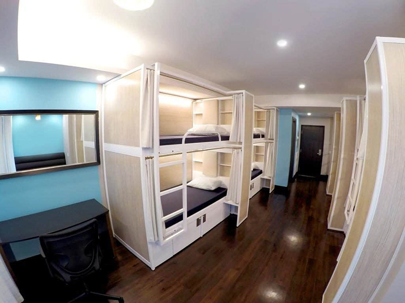 Dormitório do M Montreal Hostel