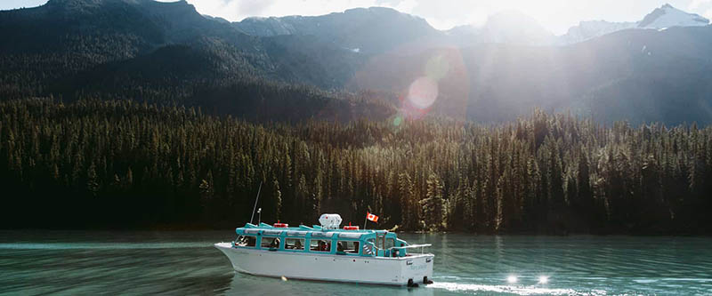 Maligne Lake Cruise em Jasper