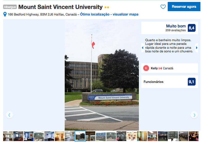Mount Saint Vincent University em Halifax