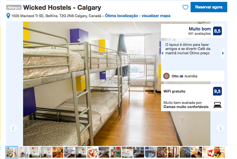 Wicked Hostels em Calgary
