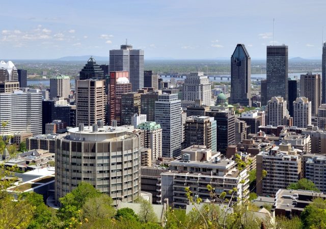Cidade de Montreal no Canadá