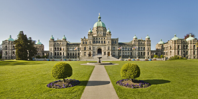 Legislative Assembly of British Columbia em Victoria