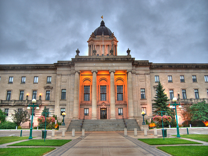 Manitoba Legislative Building em Winnipeg