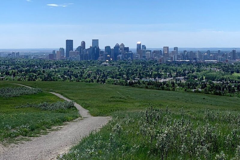 Nose Hill Park em Calgary
