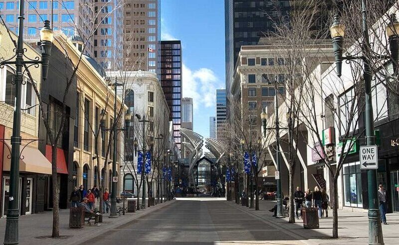 Stephen Avenue Walk em Calgary