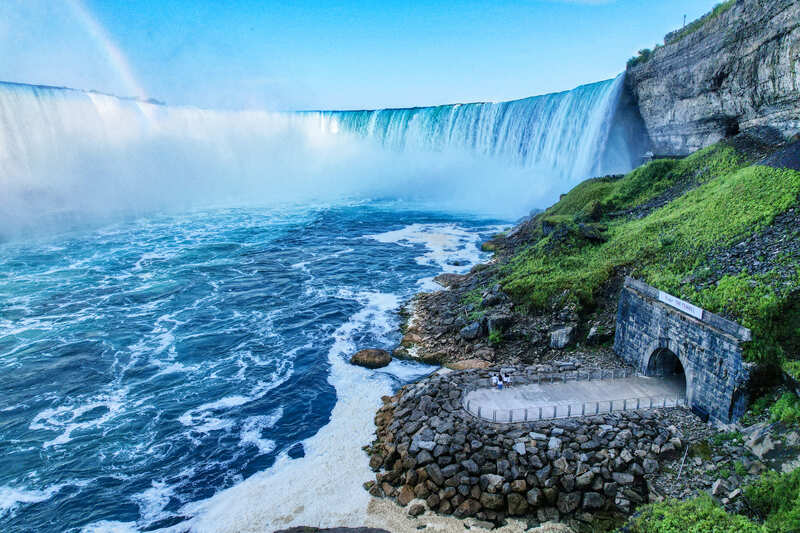 Vista da Niagara Falls em Toronto