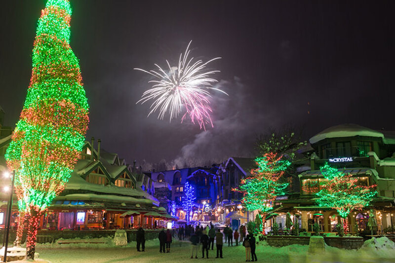 Festas de fim de ano em Whistler no Canadá