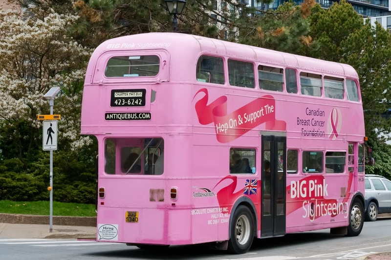 Ônibus turístico em Halifax