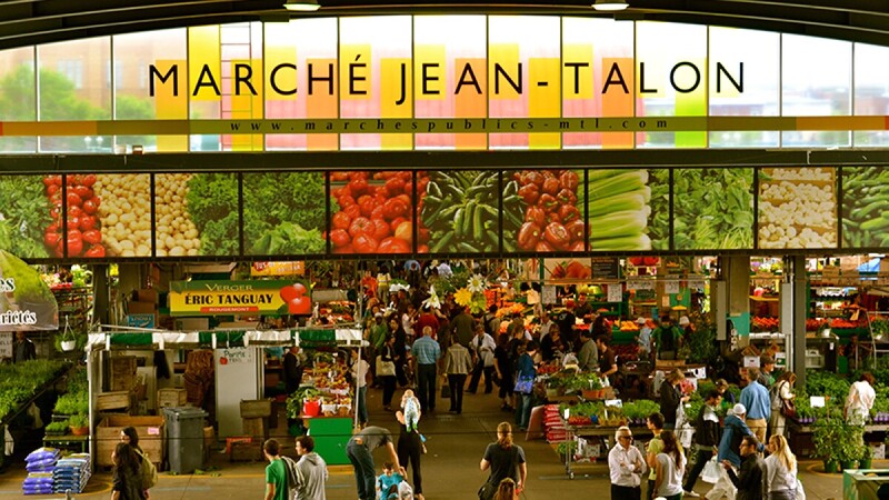 Marché Jean-Talon em Montreal
