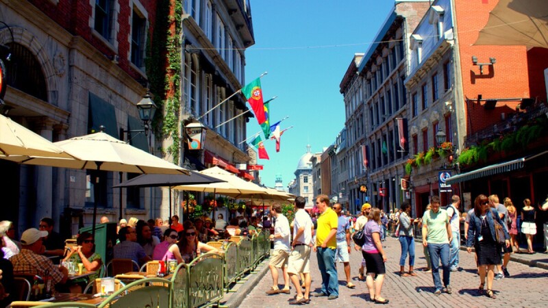 Rue Saint-Paul em Montreal